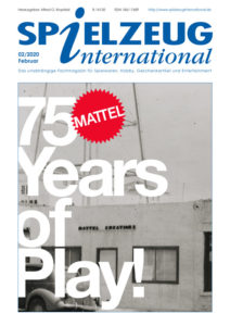 cover der Februar Ausgabe von SPIEZEUGinternational